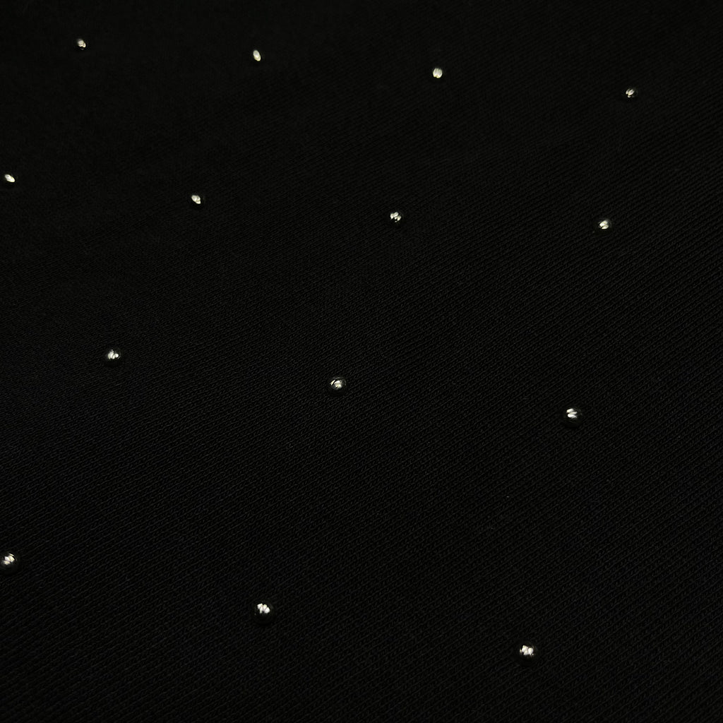 Saint Laurent Paris Black Studded Sweatshirt Hedi Slimane 2014