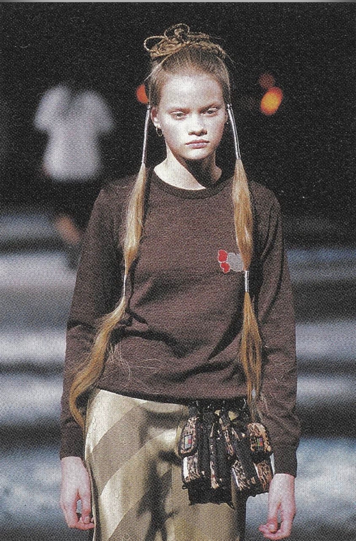 Undercover x KAWS Dark Brown Sweater SS00 - Runway Piece