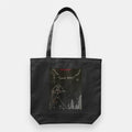 Joe Foti Art World Tote Bag Black with Artwork 2025