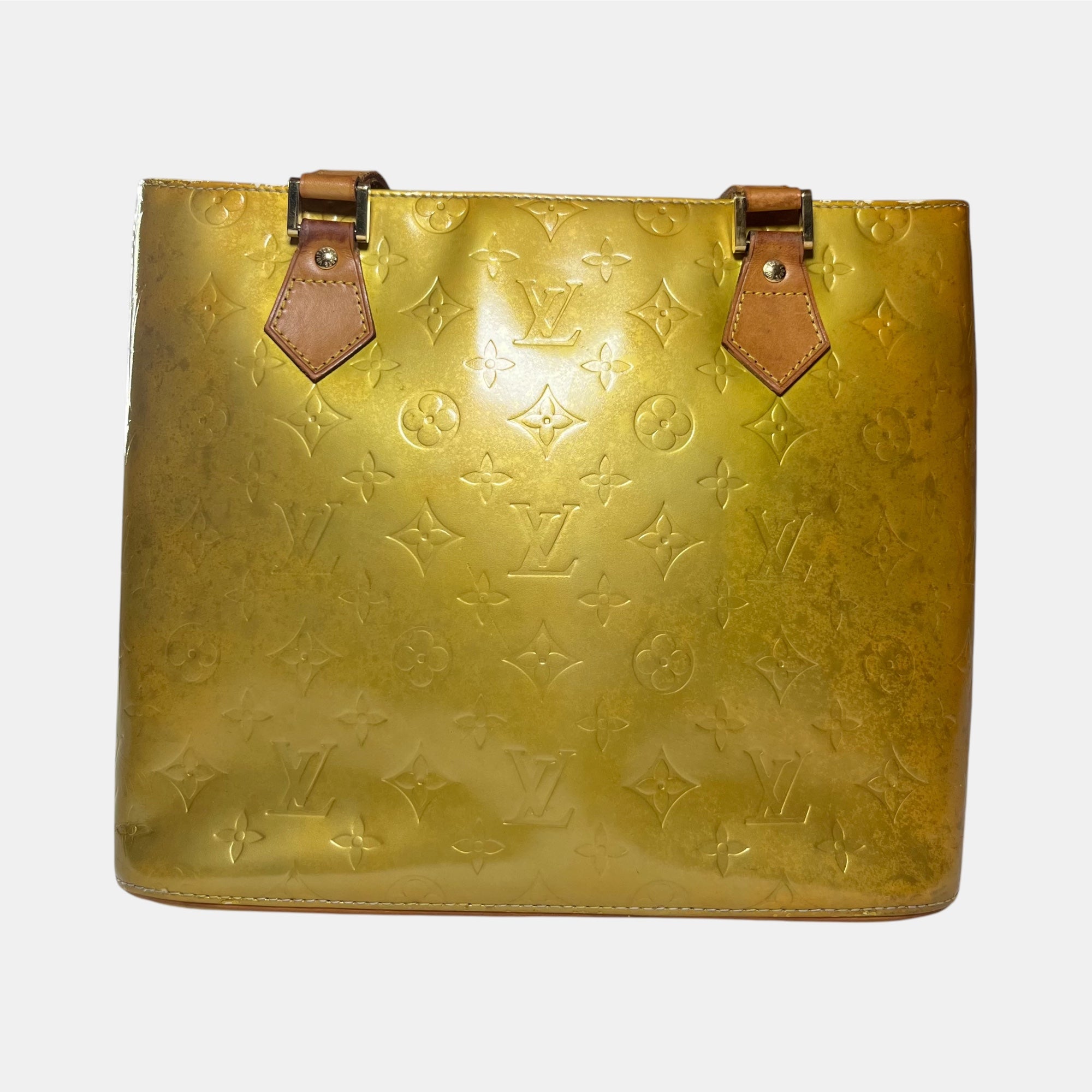 Louis Vuitton Houston Bag Vernis Gold