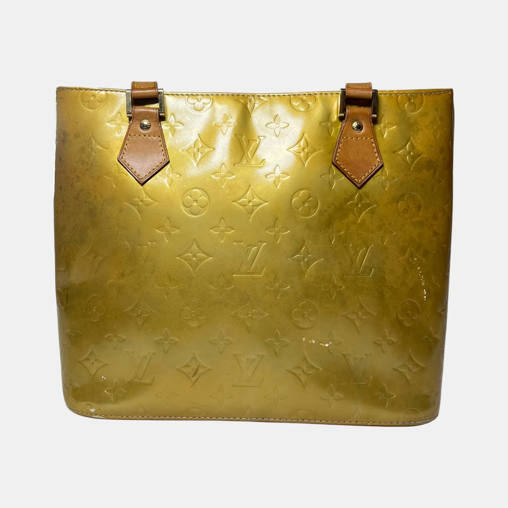 Louis Vuitton Houston Bag Vernis Gold