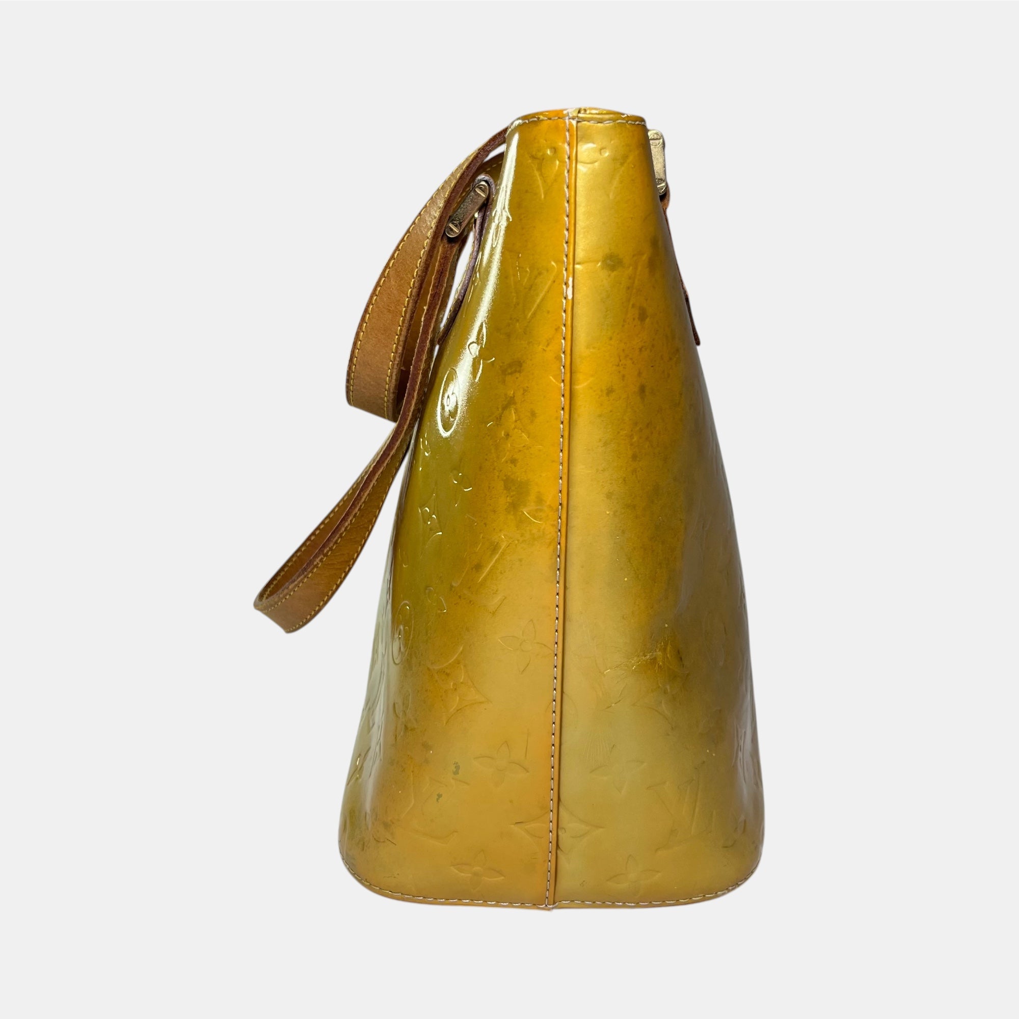 Louis Vuitton Houston Bag Vernis Gold
