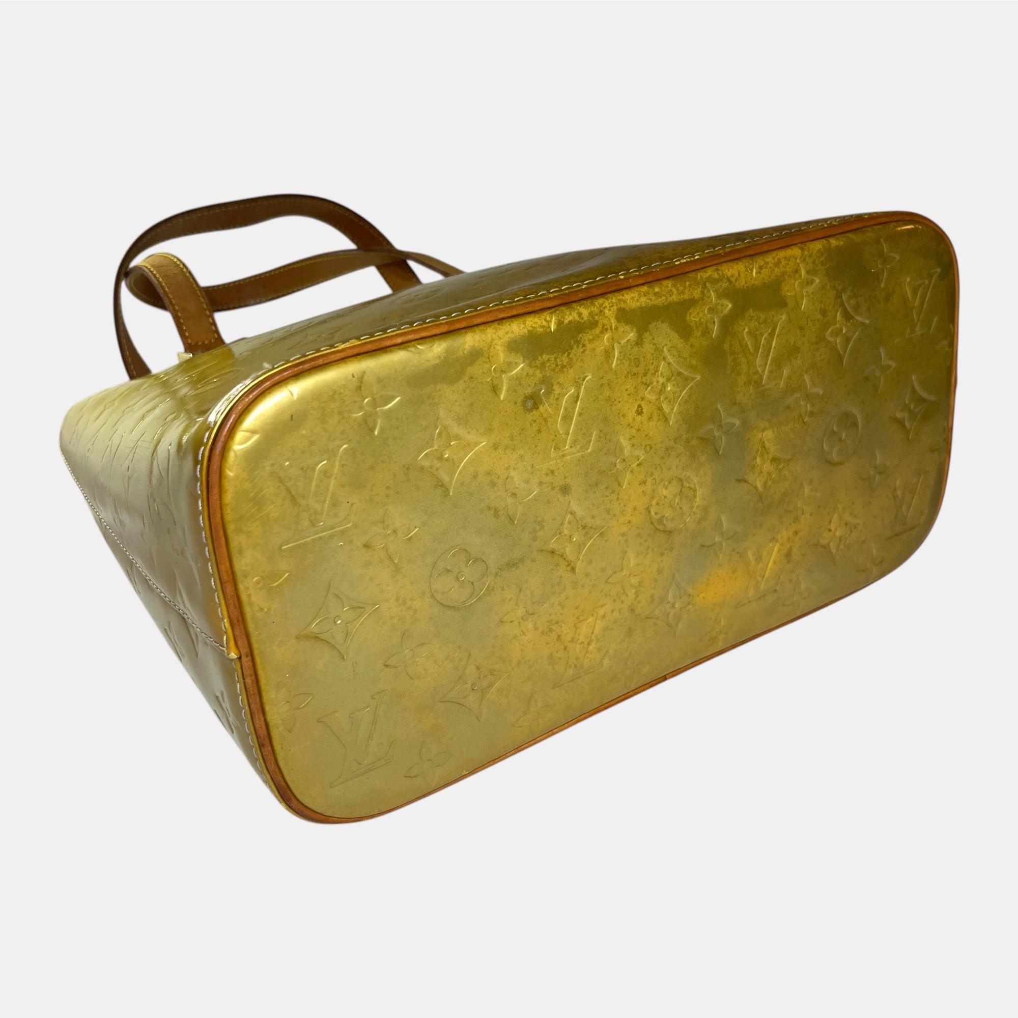 Louis Vuitton Houston Bag Vernis Gold