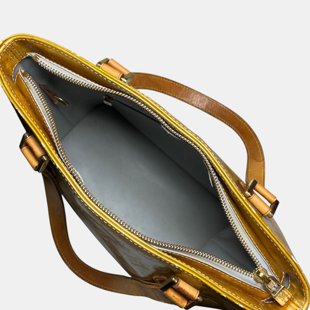 Louis Vuitton Houston Bag Vernis Gold