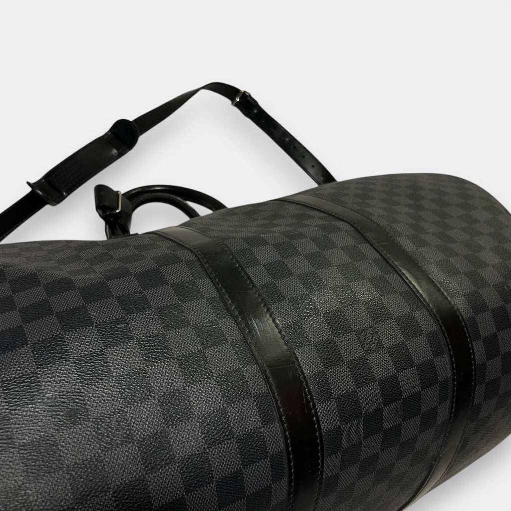 Louis Vuitton Keepall Bandoulière 55 Damier Graphite 2009