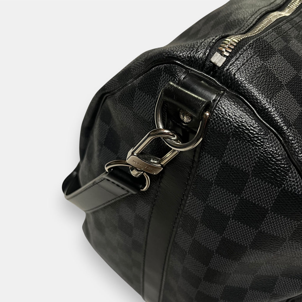 Louis Vuitton Keepall Bandoulière 55 Damier Graphite 2009