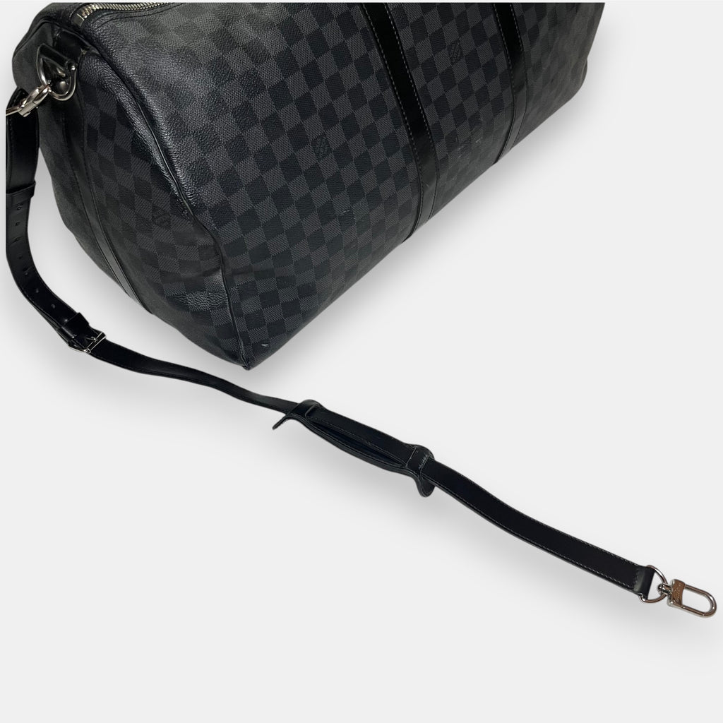 Louis Vuitton Keepall Bandoulière 55 Damier Graphite 2009