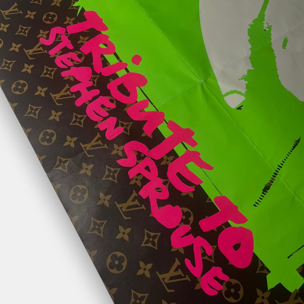 Louis Vuitton x Stephen Sprouse Tribute Poster, Not For Sale, 2009