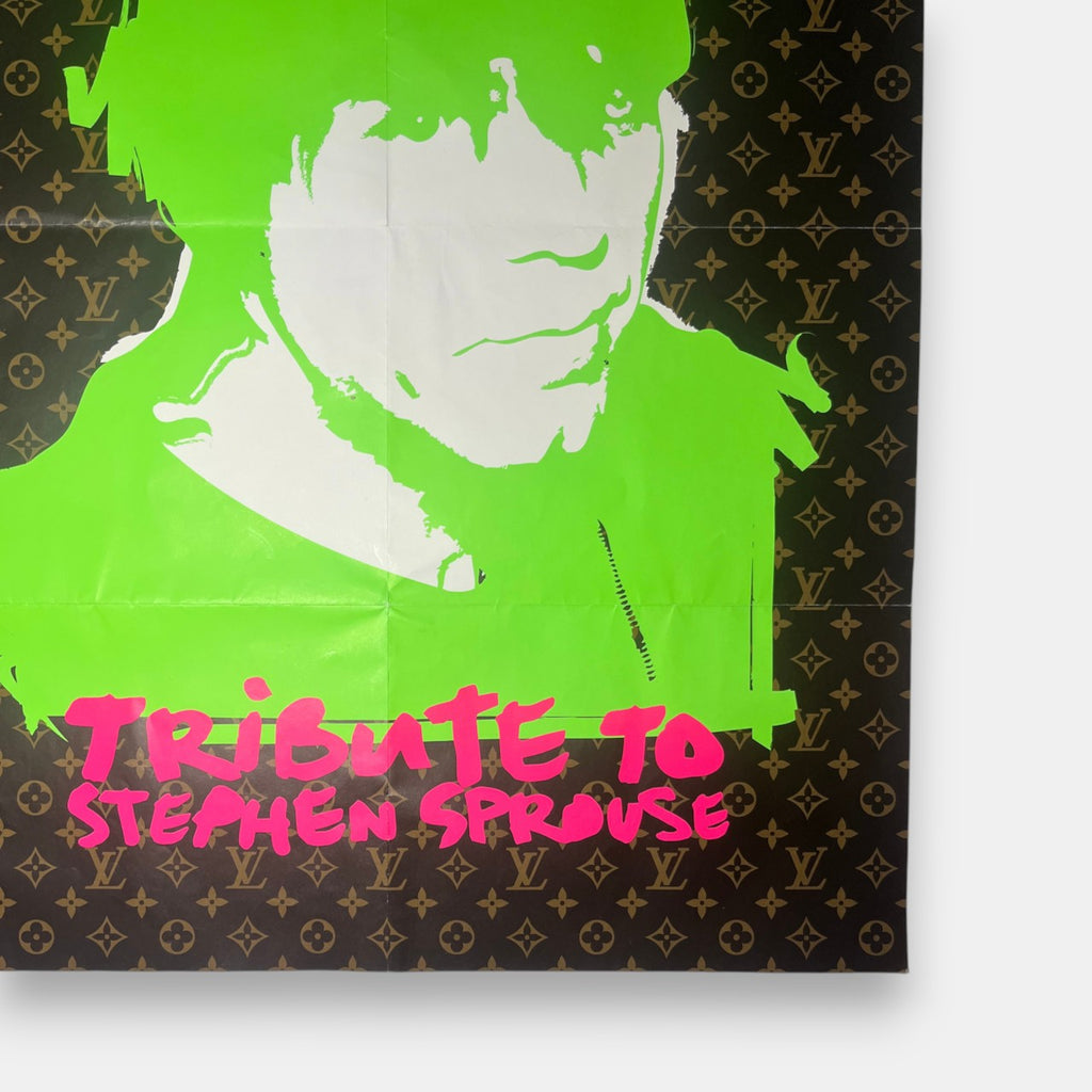 Louis Vuitton x Stephen Sprouse Tribute Poster, Not For Sale, 2009