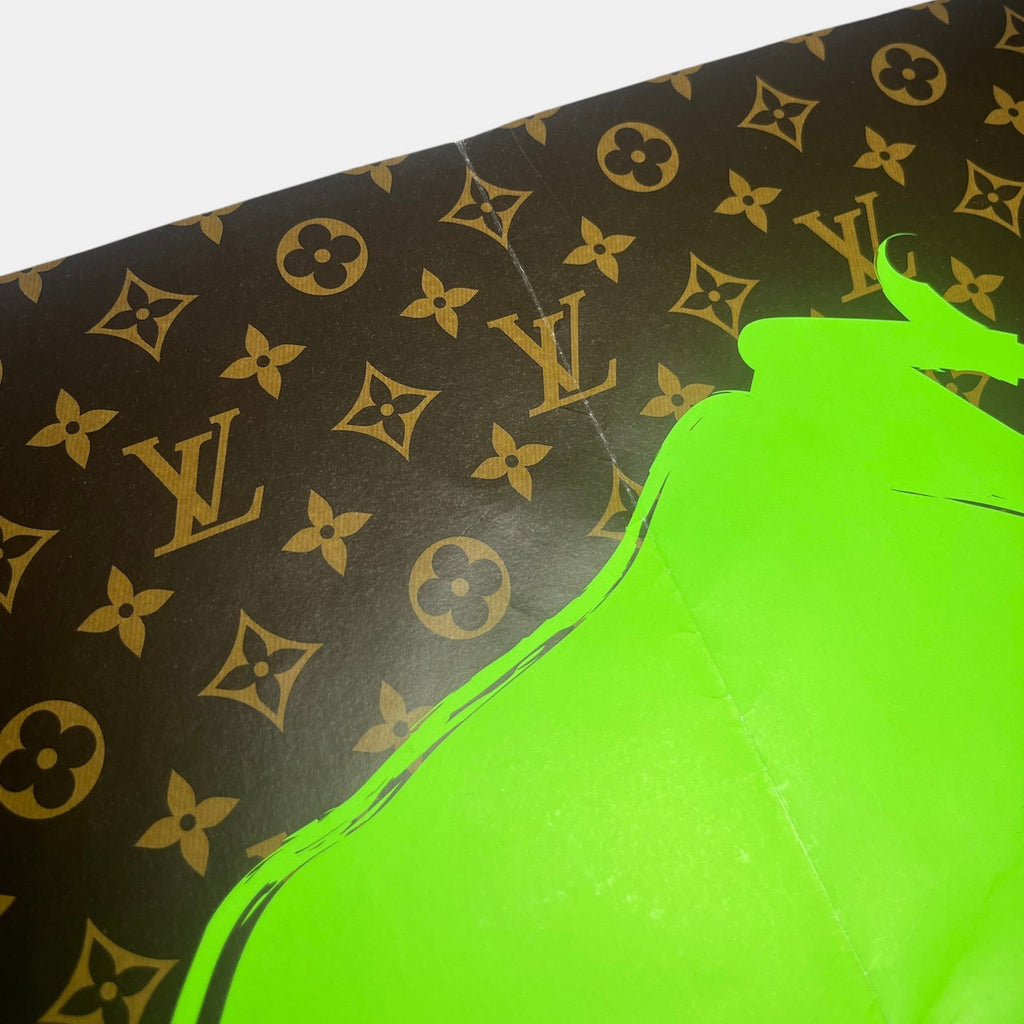 Louis Vuitton x Stephen Sprouse Tribute Poster, Not For Sale, 2009
