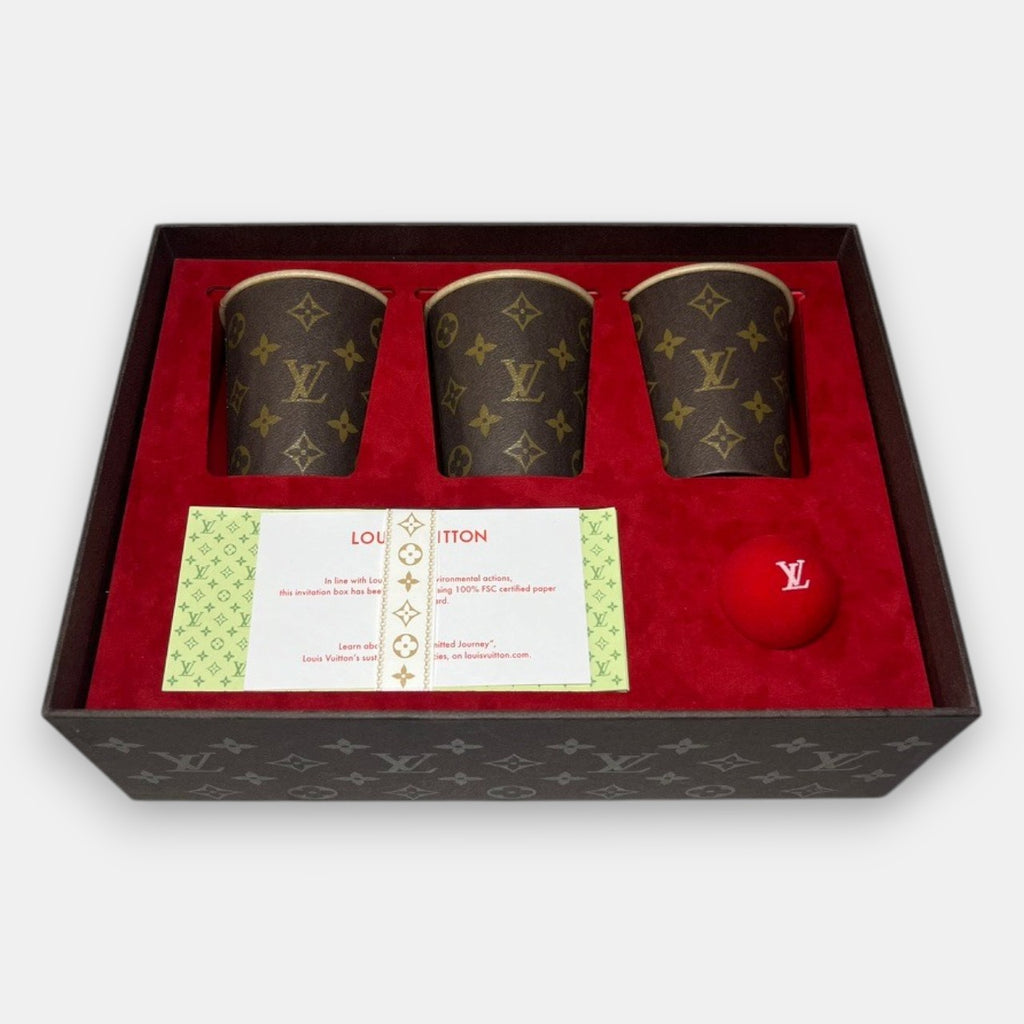 Louis Vuitton SS22 Show Invite Cup & Ball Game Virgil Abloh
