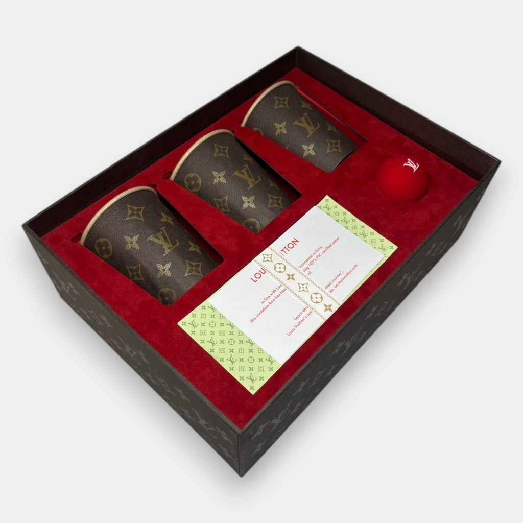 Louis Vuitton SS22 Show Invite Cup & Ball Game Virgil Abloh