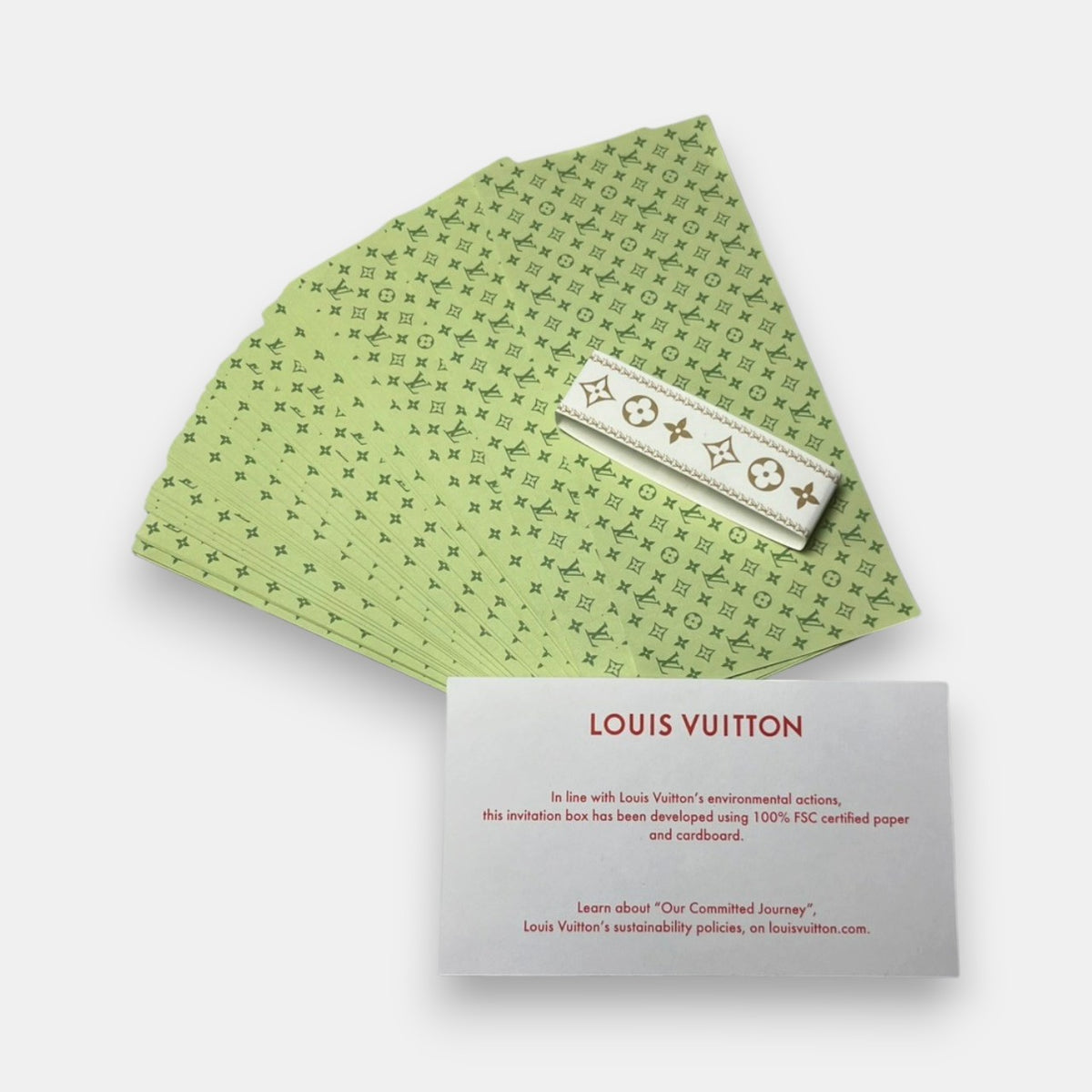 Louis Vuitton SS22 Show Invite Cup & Ball Game Virgil Abloh