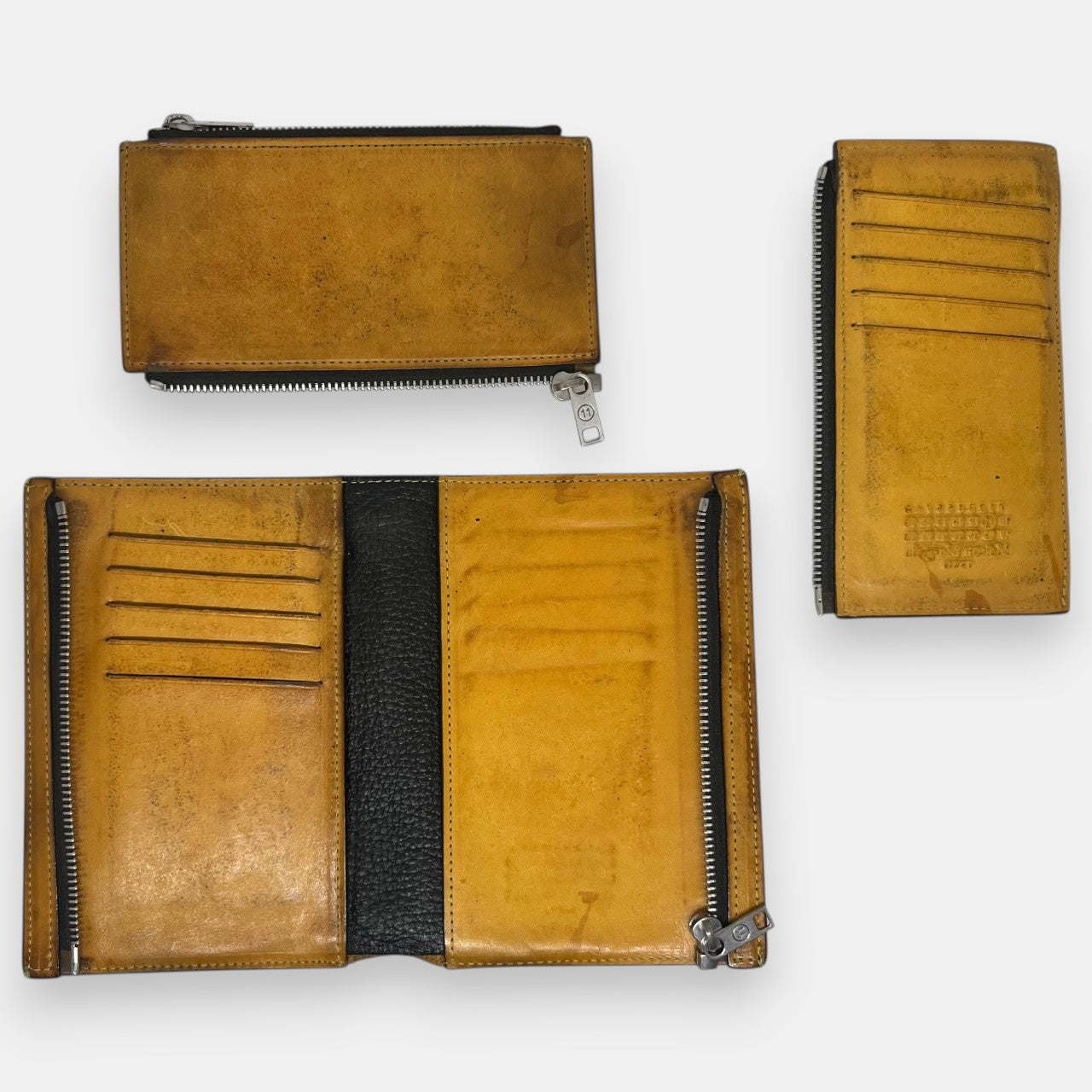 Maison Margiela Black Leather Wallet 2018 w. Box & Tags