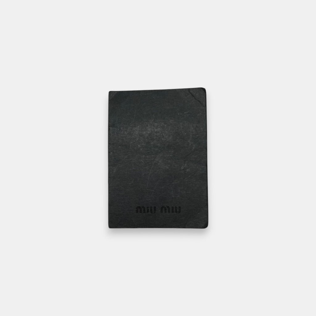 Miu Miu Black Hand Bag w. Original Tag