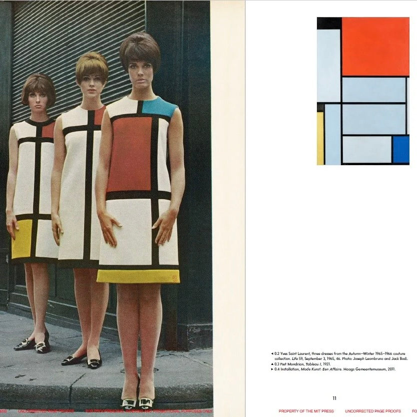 Yves Saint Laurent Mondrian Leather Wallet Very Rare