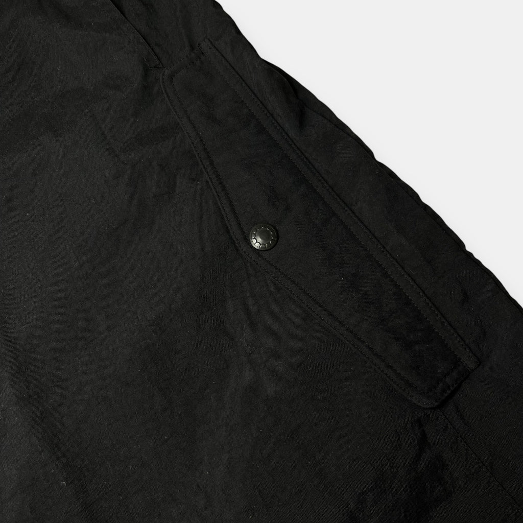 OriginalFake Black Jacket with Corduroy Collar