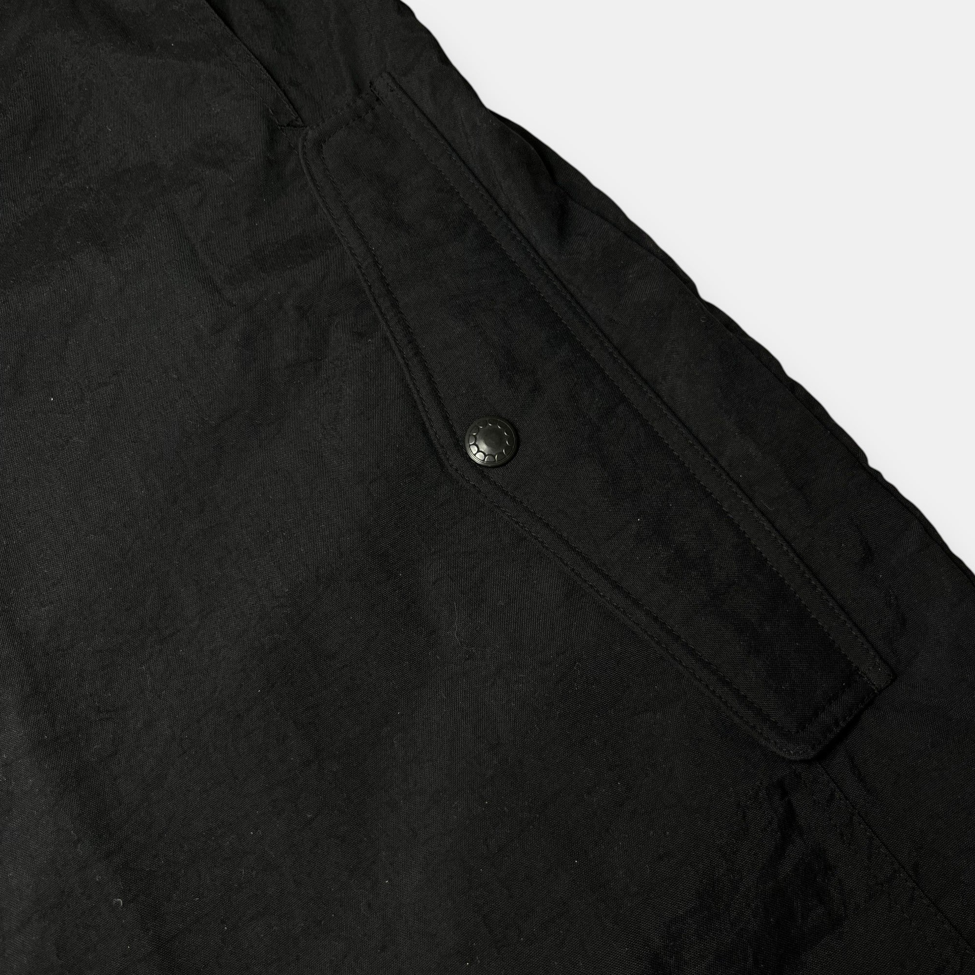 OriginalFake Black Jacket with Corduroy Collar