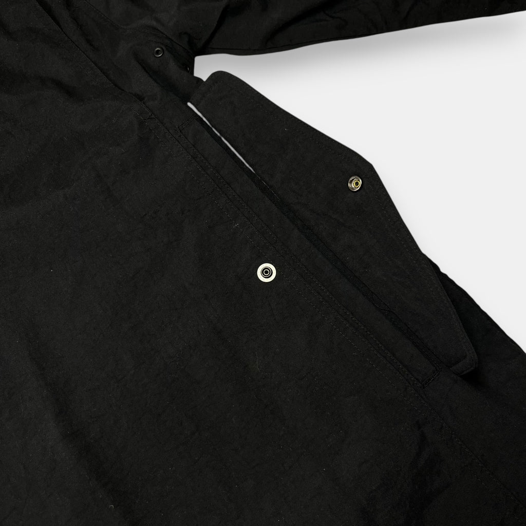 OriginalFake Black Jacket with Corduroy Collar