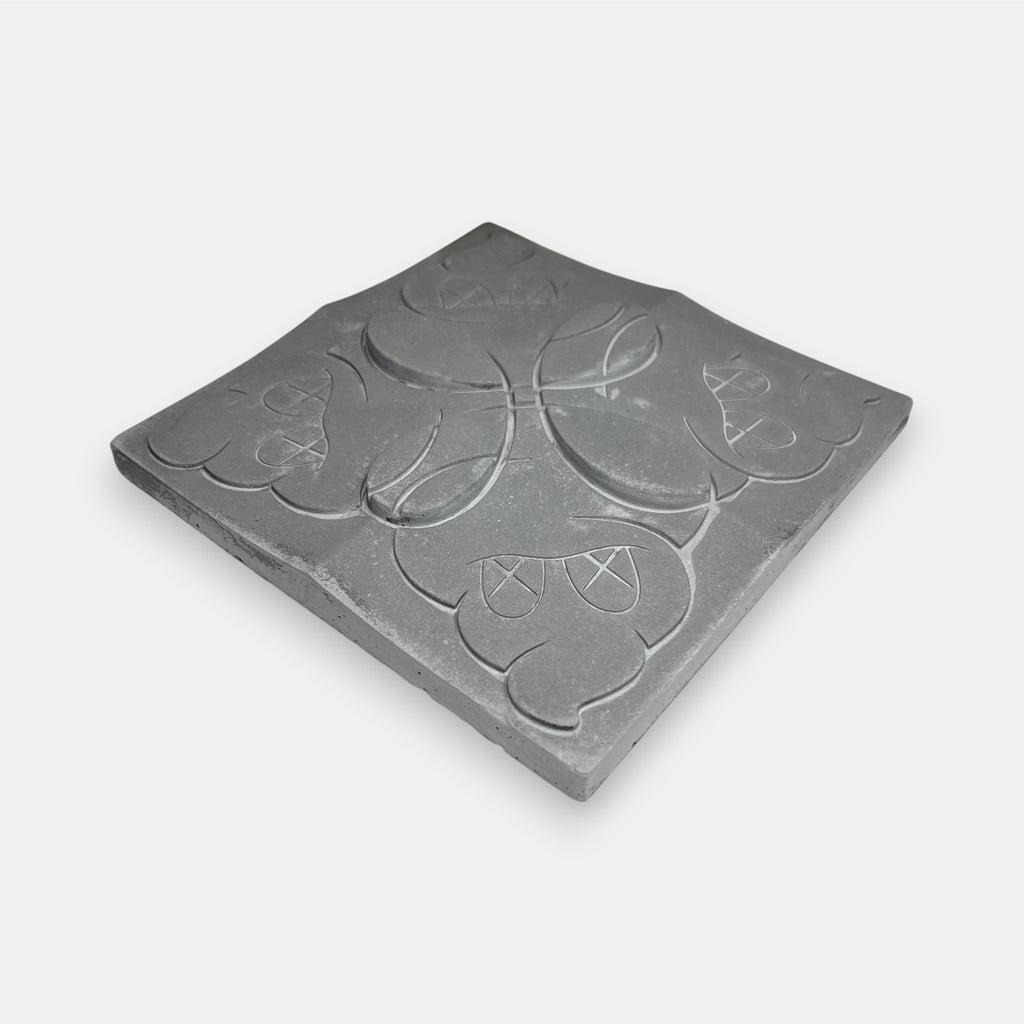 OriginalFake Store Tile from 2006 with Original Box, Signed by KAWS