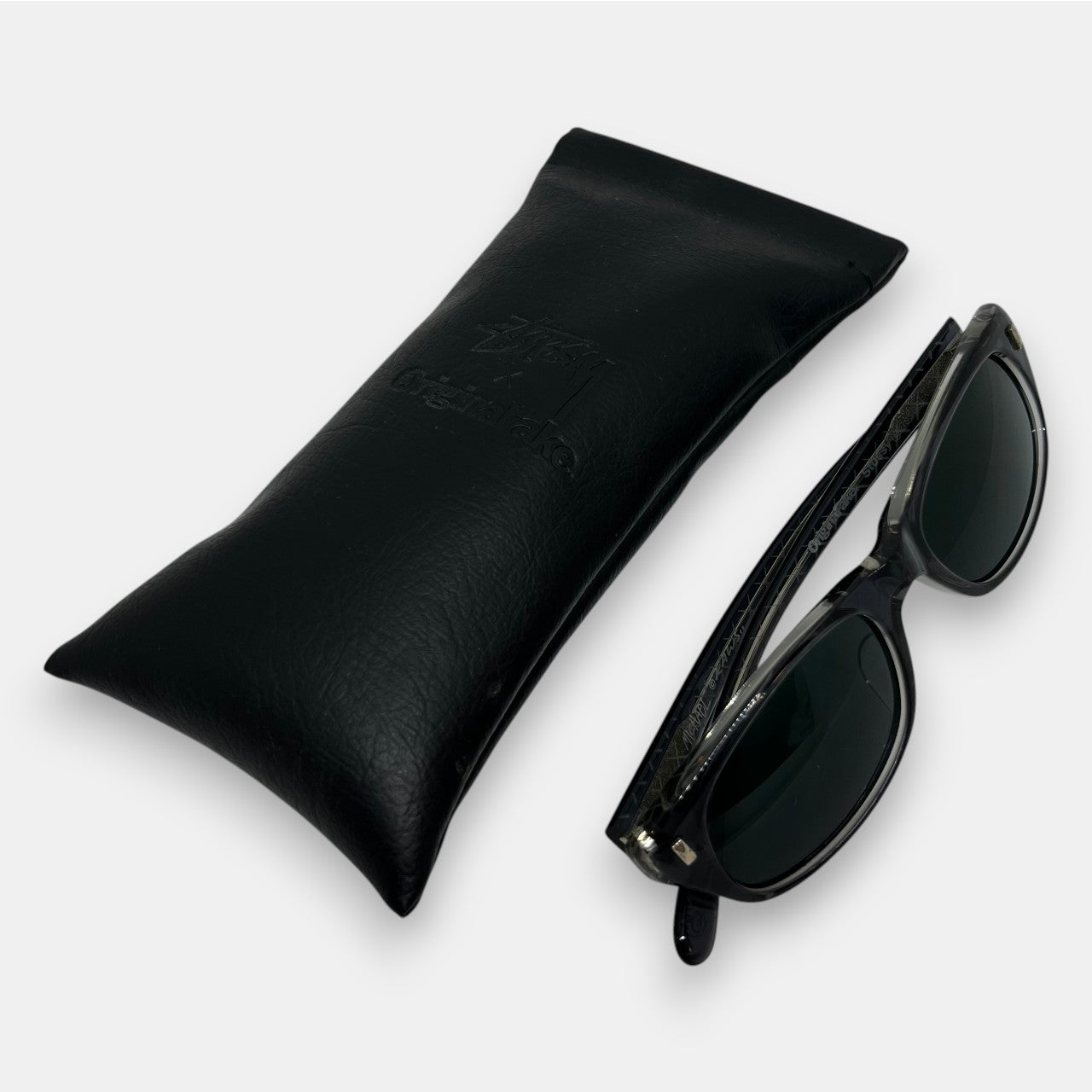 OriginalFake x Stüssy Michael Clear Sunglasses from 2010 by Kaws