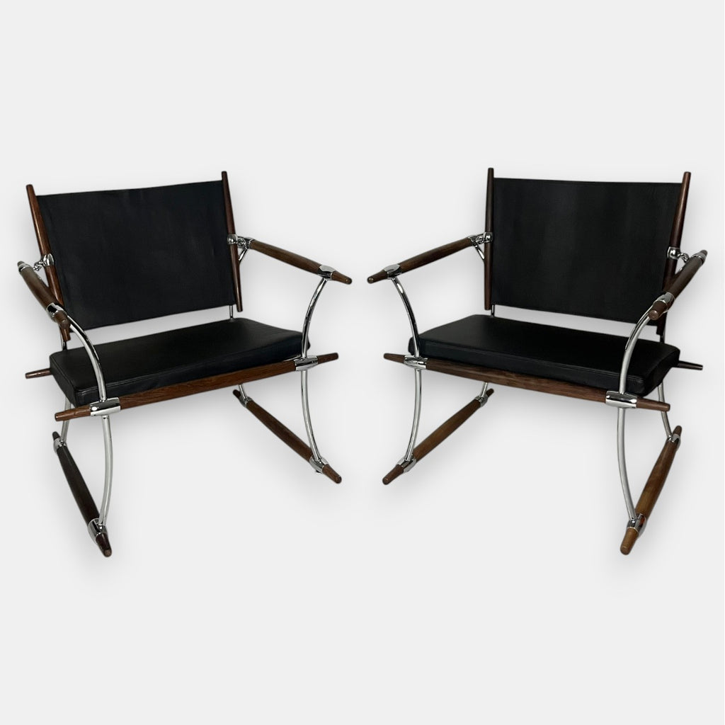 Pair of Jens H. Quistgaard "Stokke" Chairs by Nissen