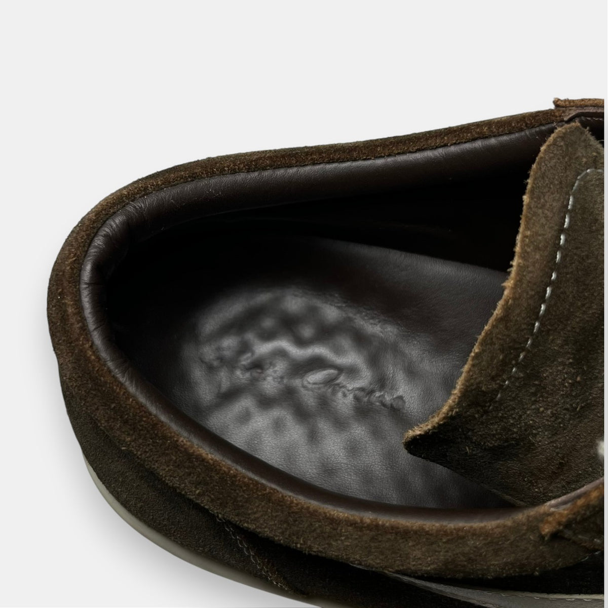 Rick Owens Brown Suede Vintage Low-Top Sneakers w. Box FW25