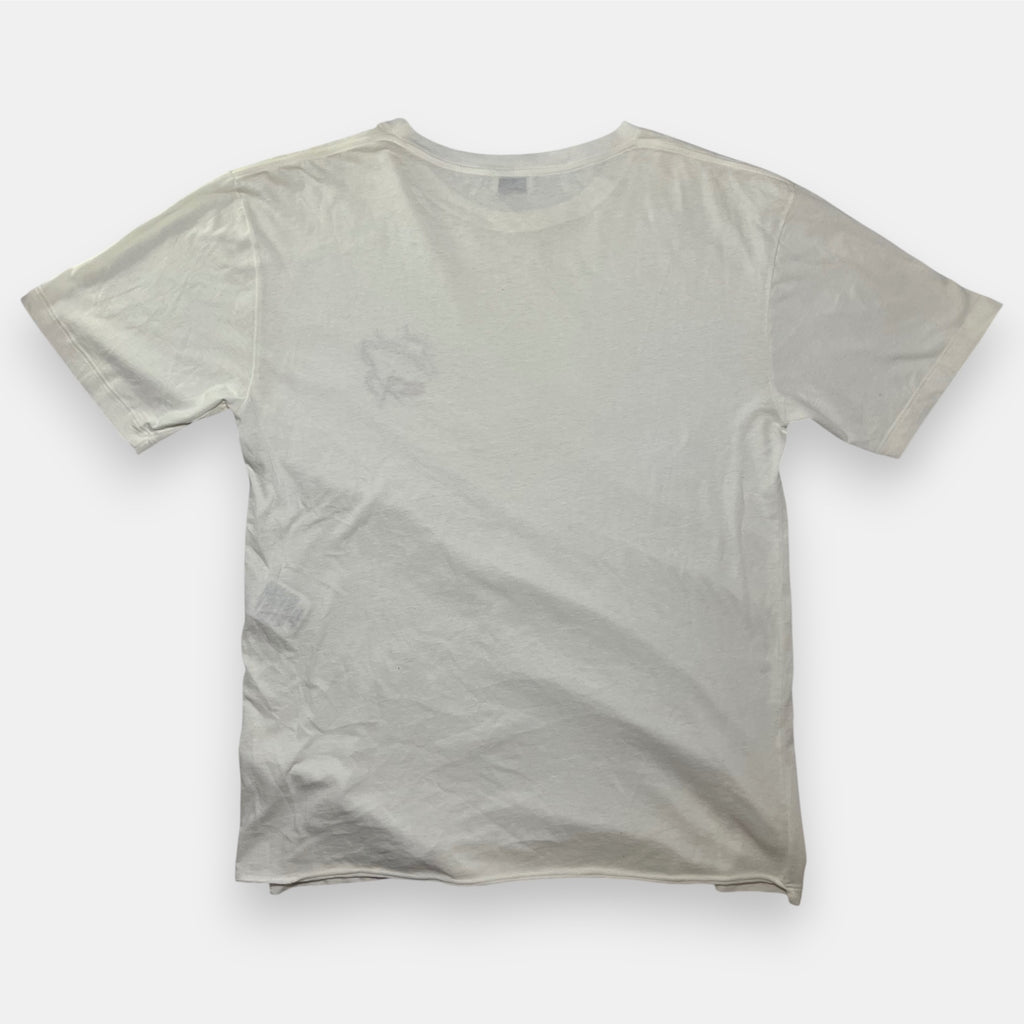 Saint Laurent Paris White No Smoking T-Shirt Anthony Vaccarello 2017 w. Tag