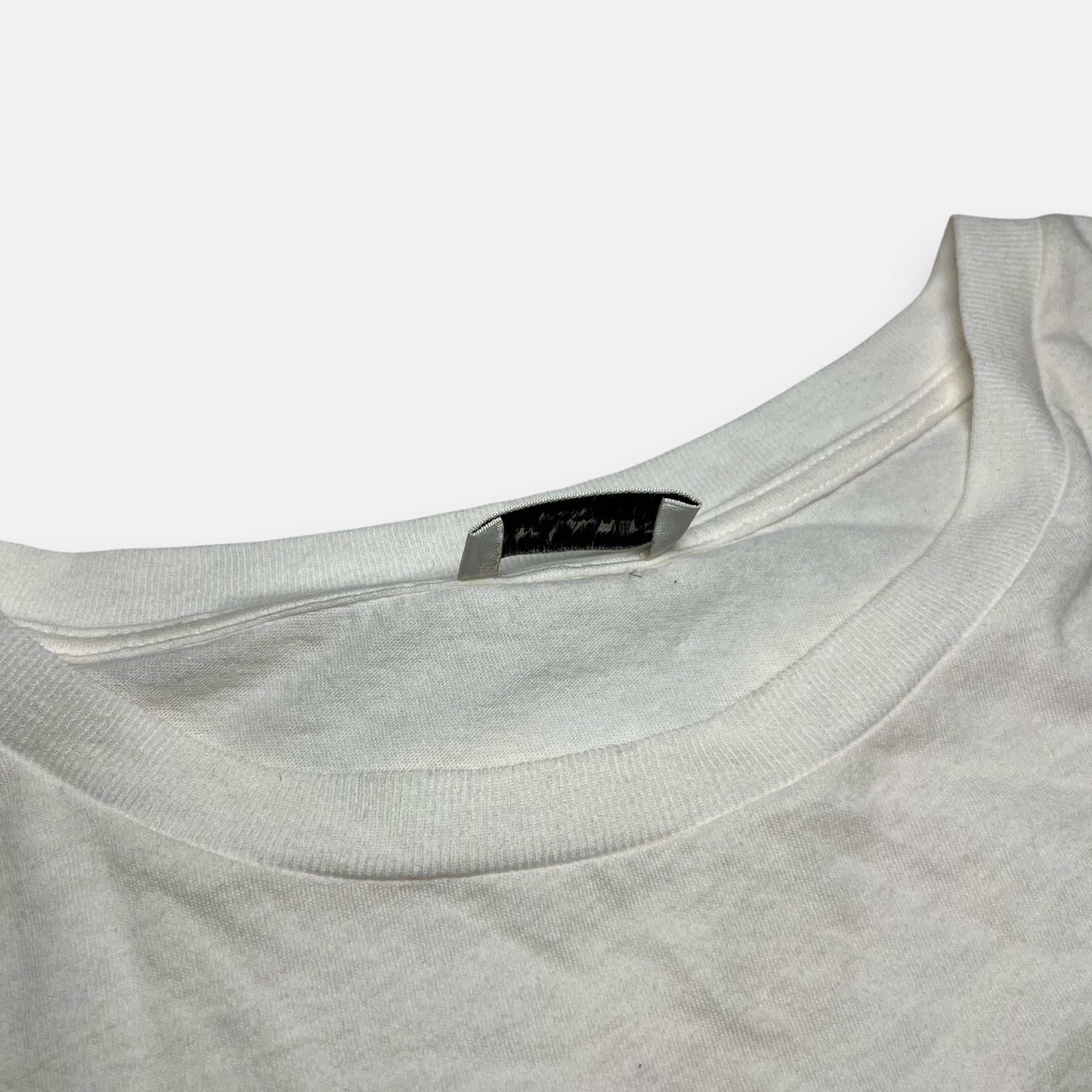 Saint Laurent Paris White No Smoking T-Shirt Anthony Vaccarello 2017 w. Tag