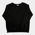 Saint Laurent Paris Black Studded Sweatshirt Hedi Slimane 2014