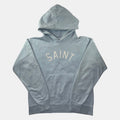 Saint Mxxxxxx "Saint" Hoodie Baby Blue Distressed FW22