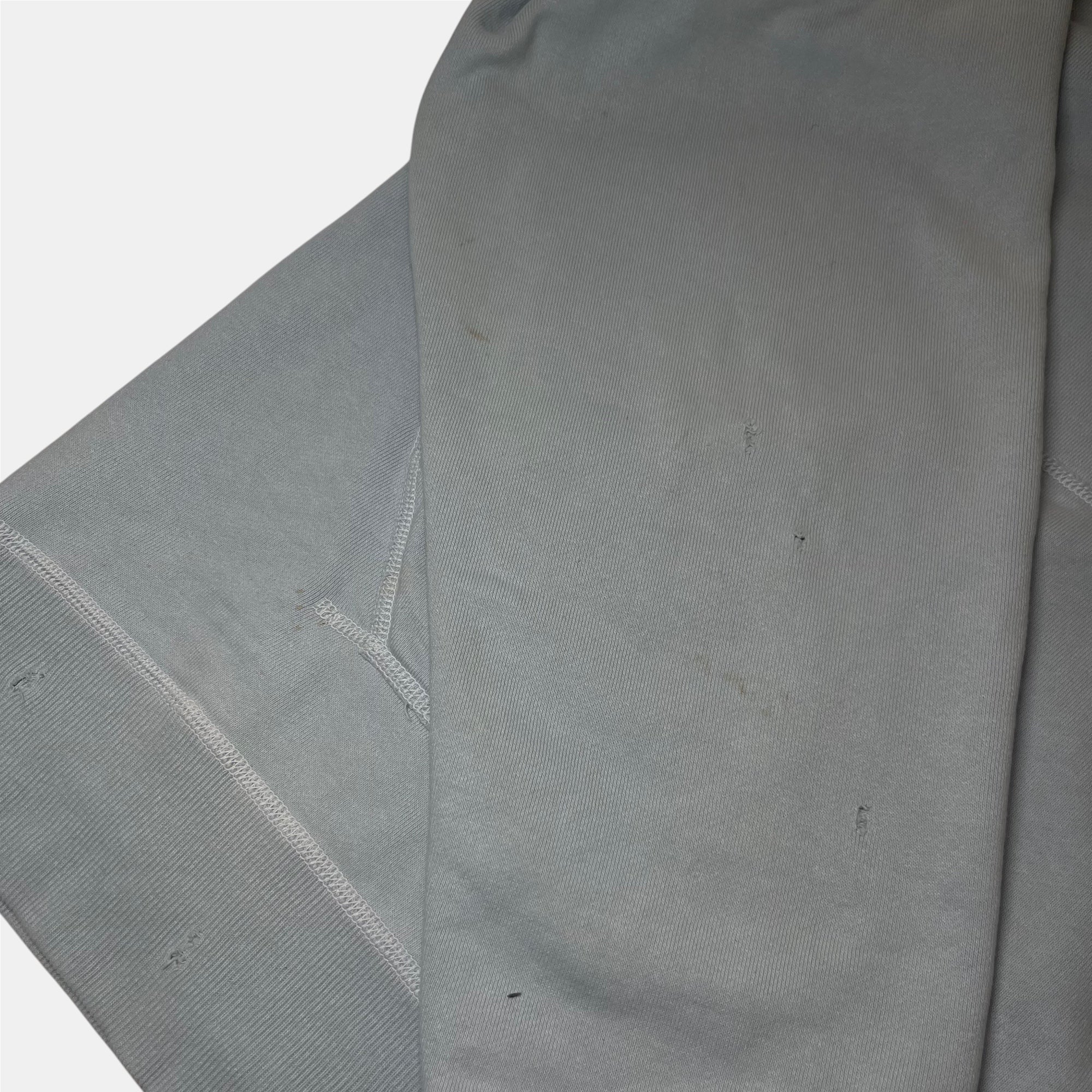 Saint Mxxxxxx "Saint" Hoodie Baby Blue Distressed FW22