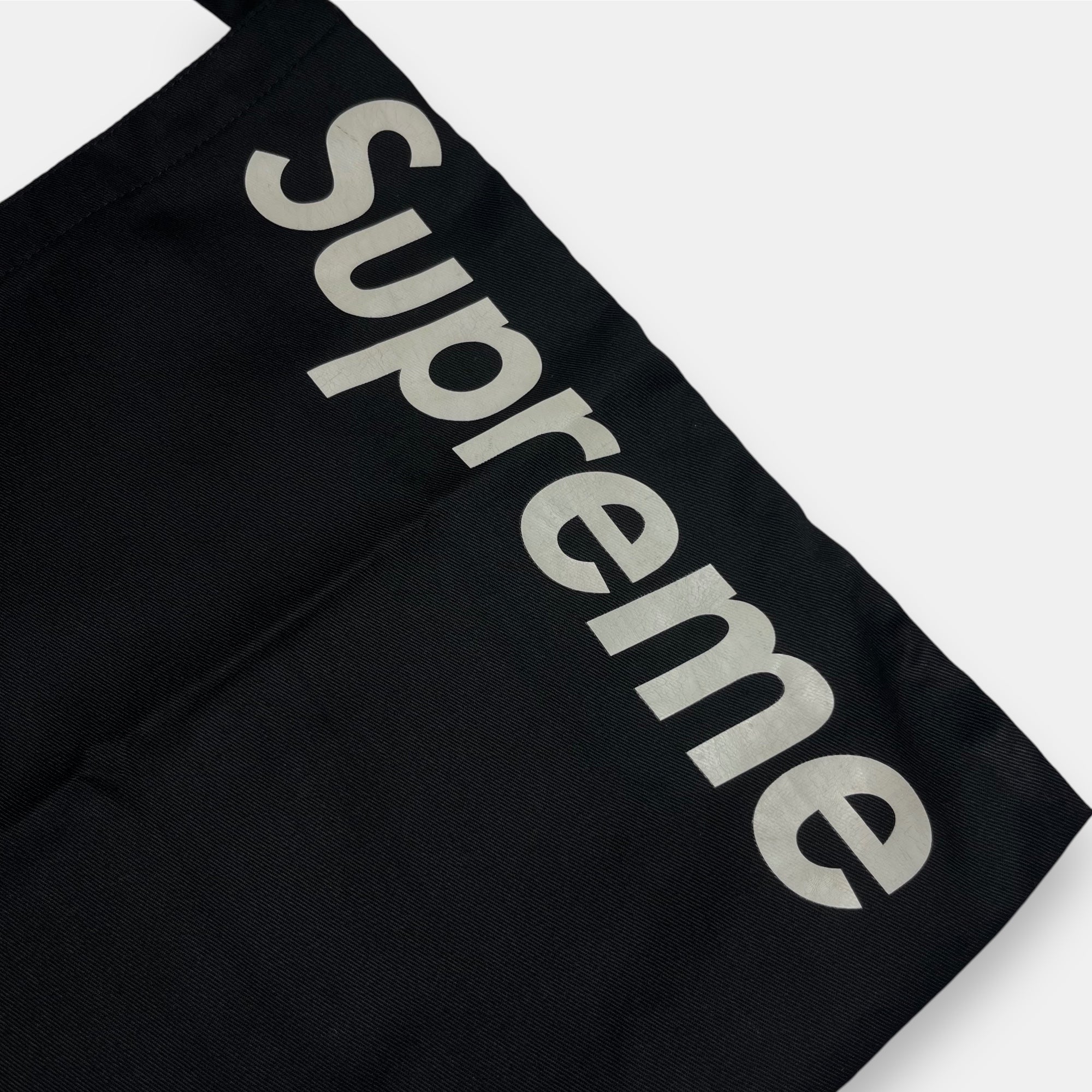 Supreme Black Logo Tote Bag from Book Vol.5, 2009