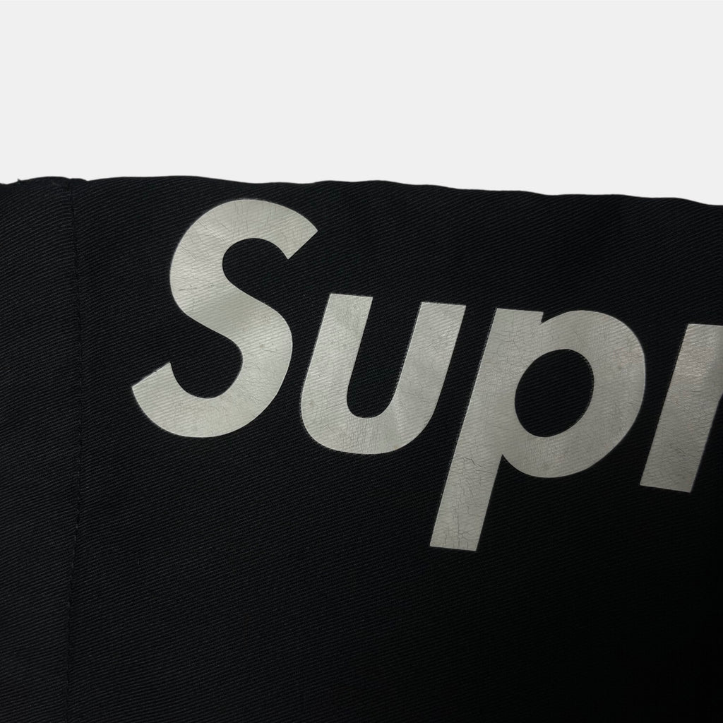 Supreme Black Logo Tote Bag from Book Vol.5, 2009