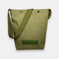 Supreme Olive Green Box Logo Tote Bag from Book Vol.6, 2010