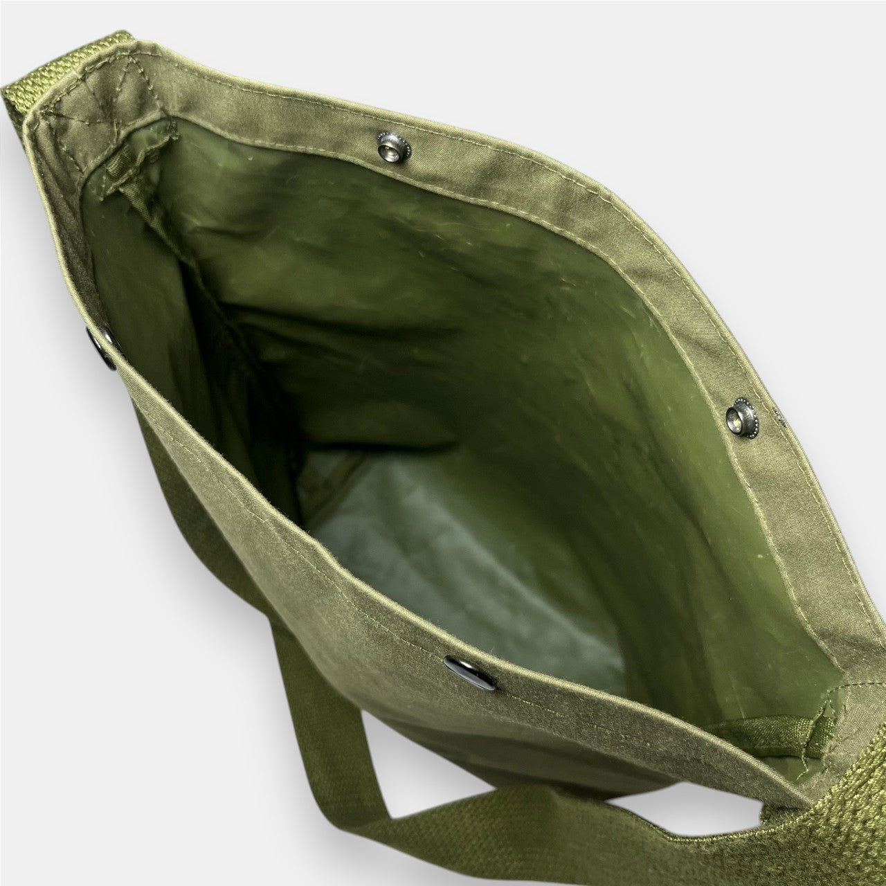 Supreme Olive Green Box Logo Tote Bag from Book Vol.6, 2010