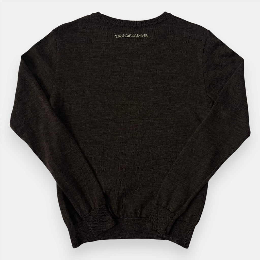 Undercover x KAWS Dark Brown Sweater SS00 - Runway Piece
