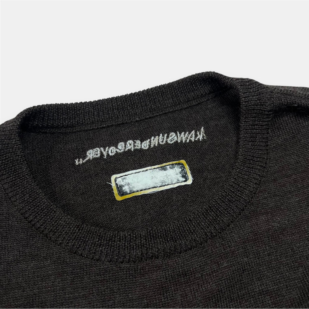Undercover x KAWS Dark Brown Sweater SS00 - Runway Piece