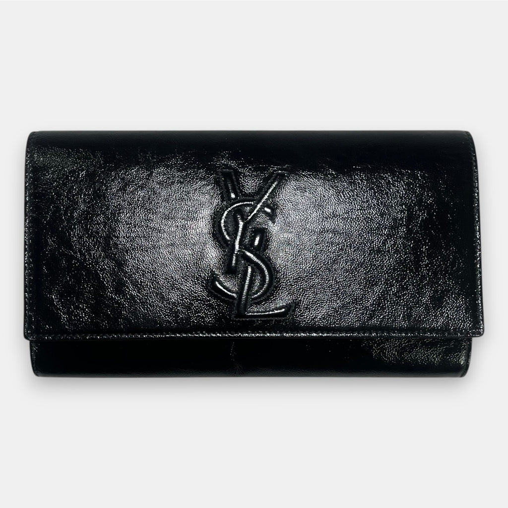Yves Saint Laurent Clutch Bag Belle De Jour in Black