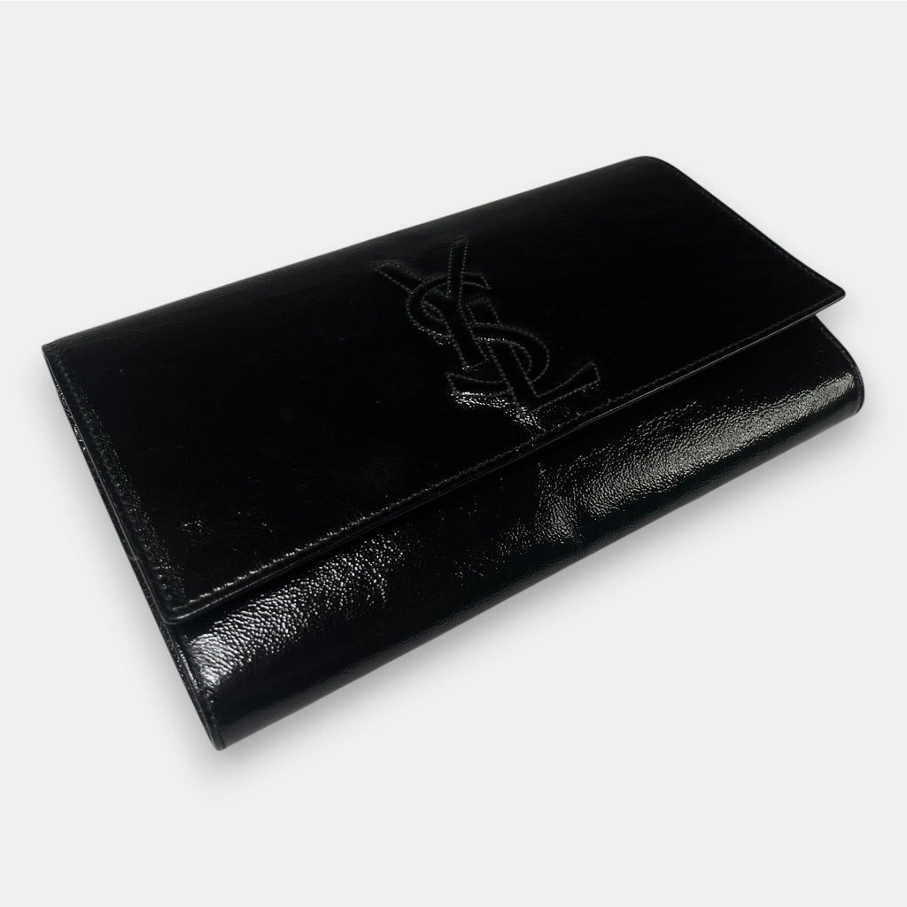 Yves Saint Laurent Clutch Bag Belle De Jour in Black