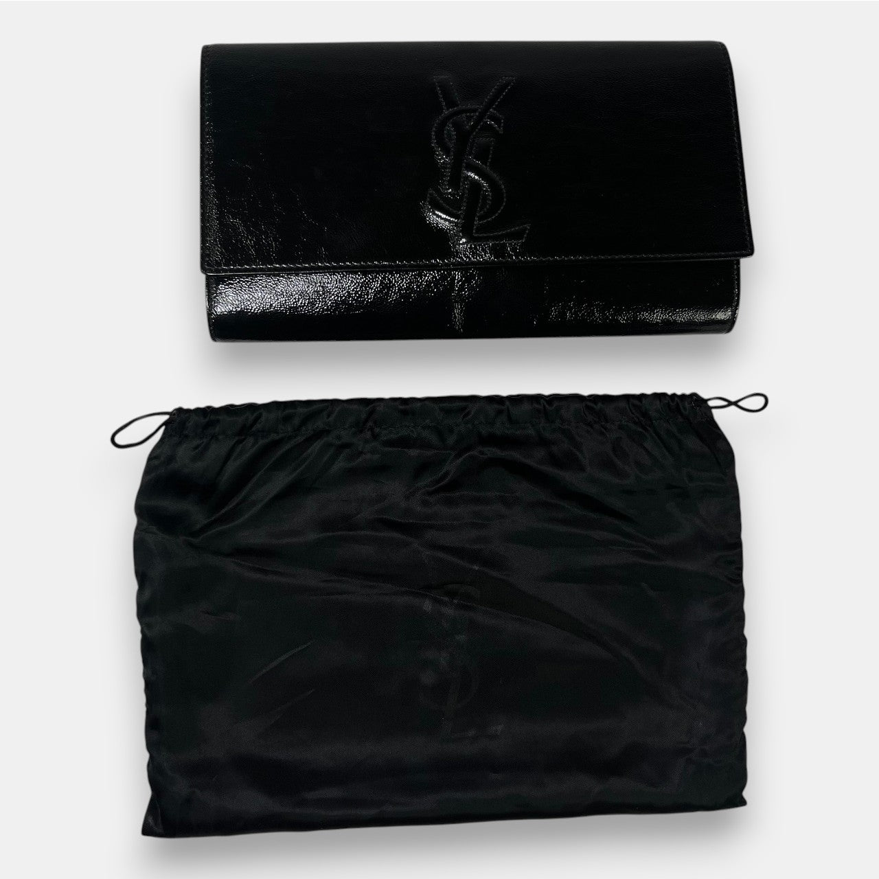 Yves Saint Laurent Clutch Bag Belle De Jour in Black